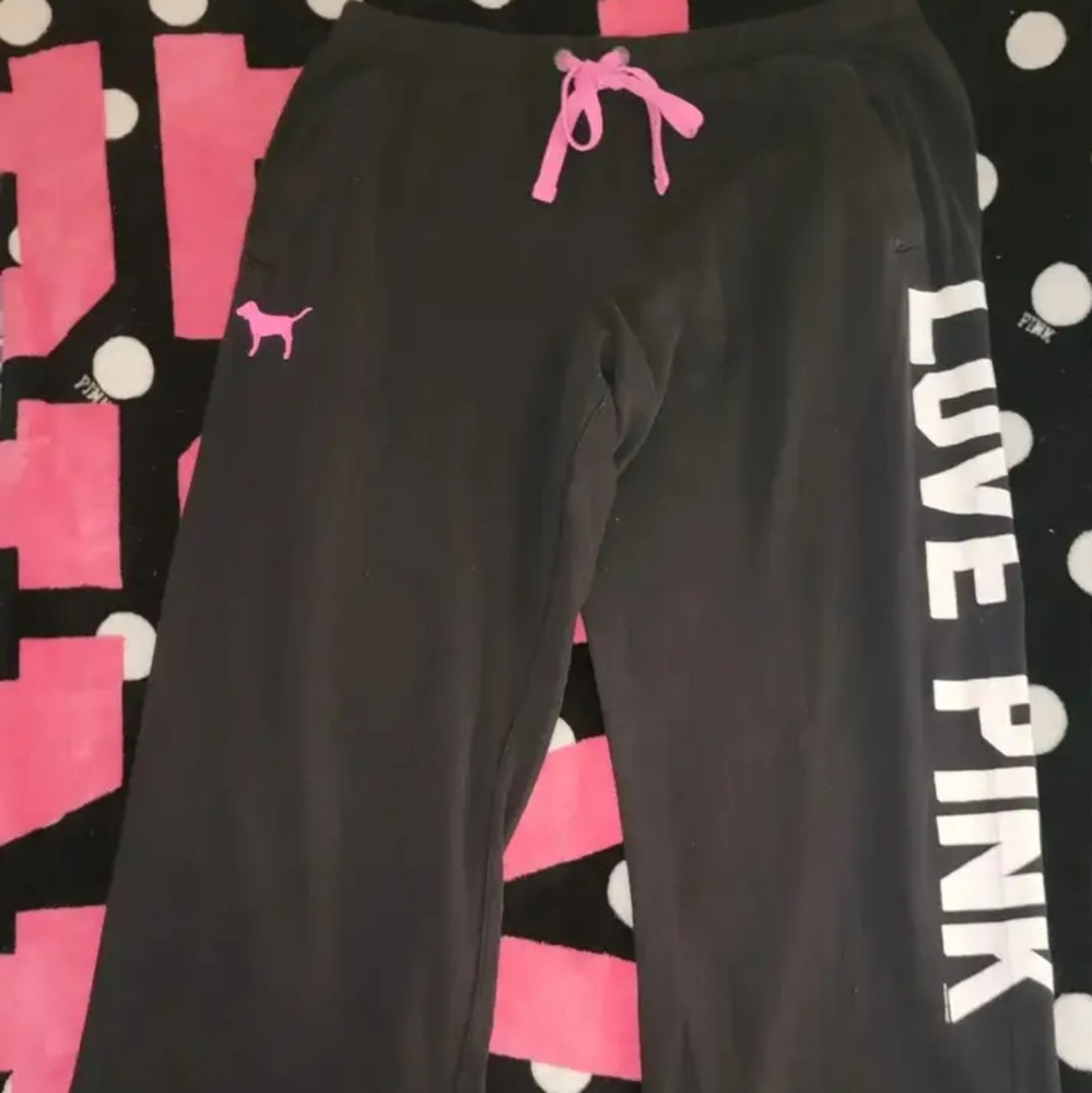 HTF GUC VS PINK OVERSIZED BF PANTS